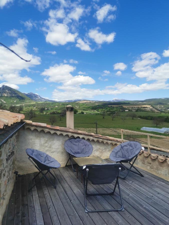 La Ferme De La Condamine Bed & Breakfast Saint-Andre-de-Rosans Exterior photo